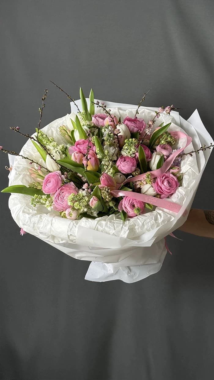 Call me spring bouquet by Holy Chic Flowers Manila, product view 1