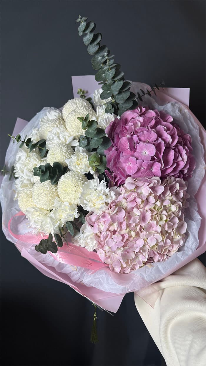 Pink Tenderness, view A by Holy Chic Flowers Manila