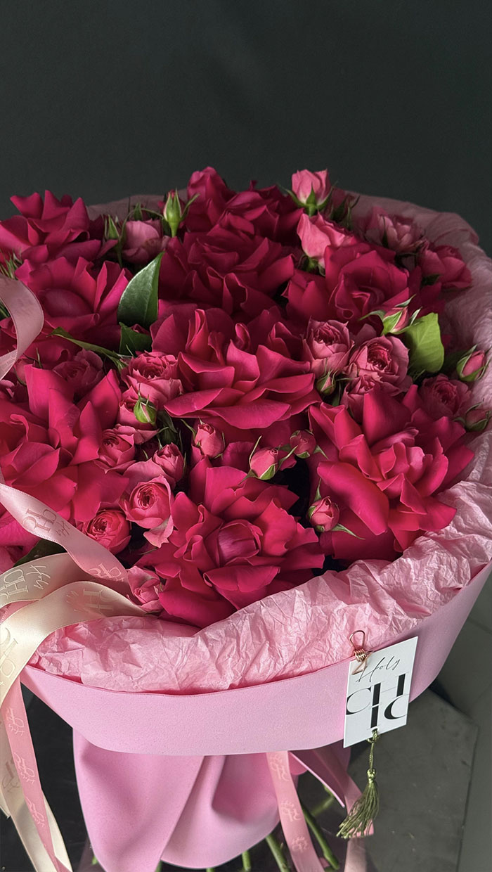 Fuchsia Rose Mix Bouquet